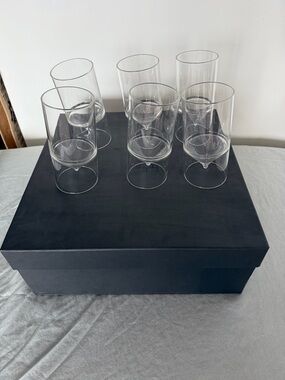 Lido Clear Double-Wall Tumbler Set - 6 Pack